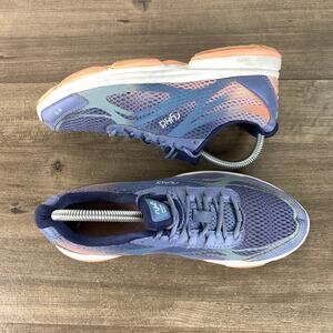 Ryka Devotion Plus 2 Womens Athletic Shoes Sz 8.5 M Blue Sneaker Running Lace Up